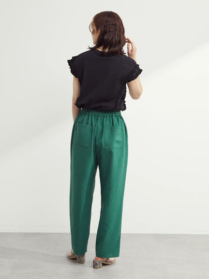 Romana Hemp Tone Straight Pants