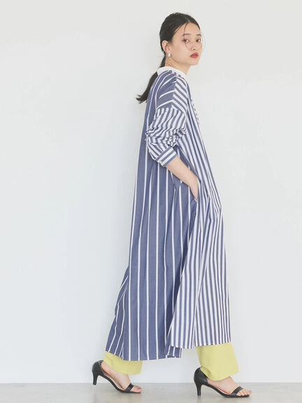 Keijun Easy-care Striped Dress