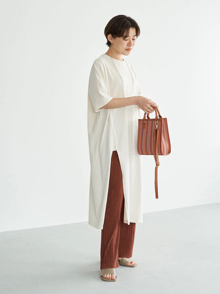 Slit Dress Nishio Slit Cut Dress