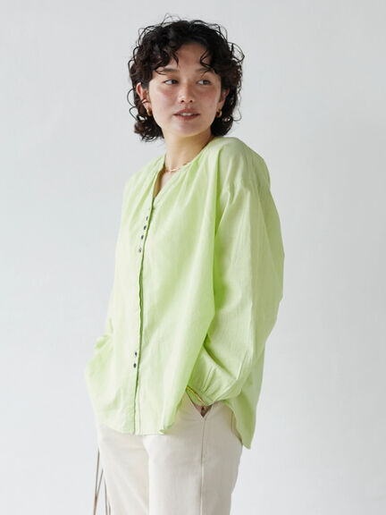 Asagao Gathered Shirt