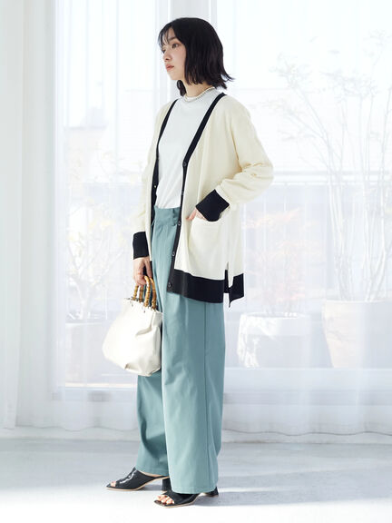 Saika Bicolor Cardigan