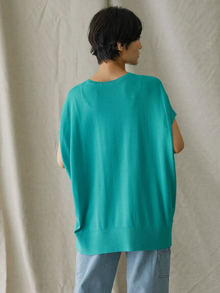 Blouse rajut Acha Loose Sleeve Knit Pullover