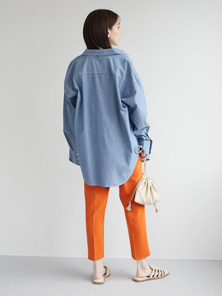 Zemira Chambray Overshirt