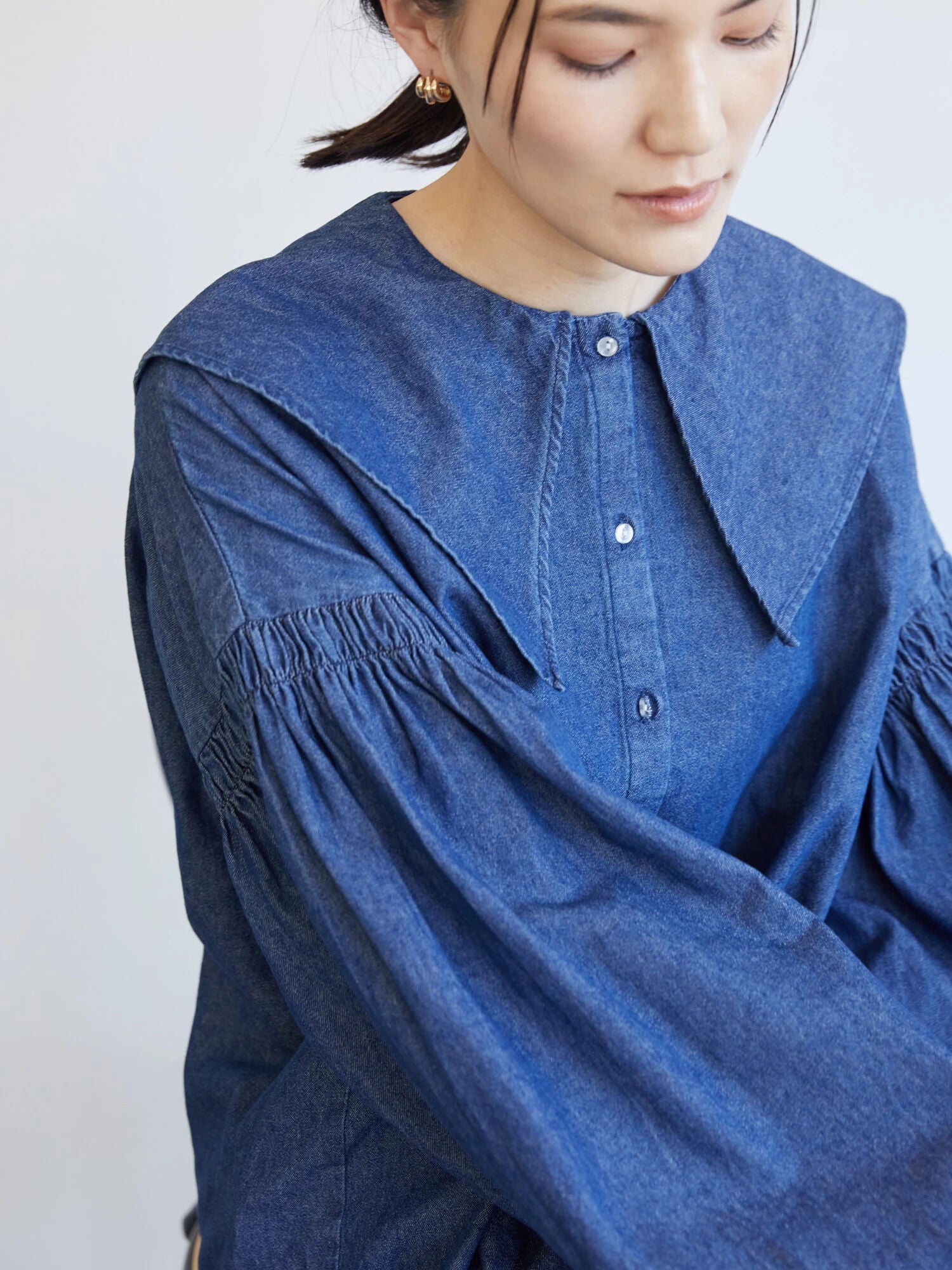 Zwetta Denim Blouse