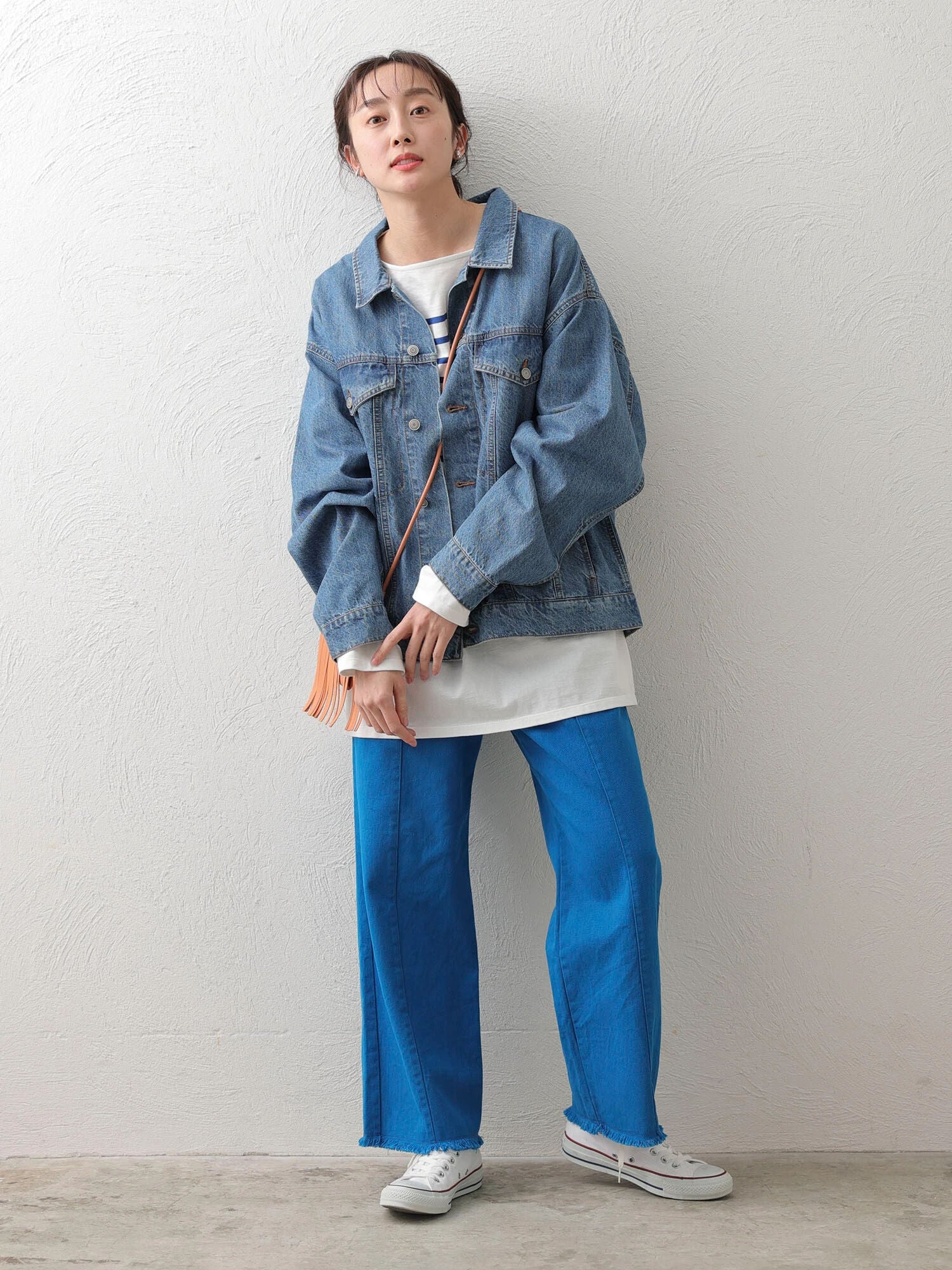 Kurumi Oversized Denim Jacket