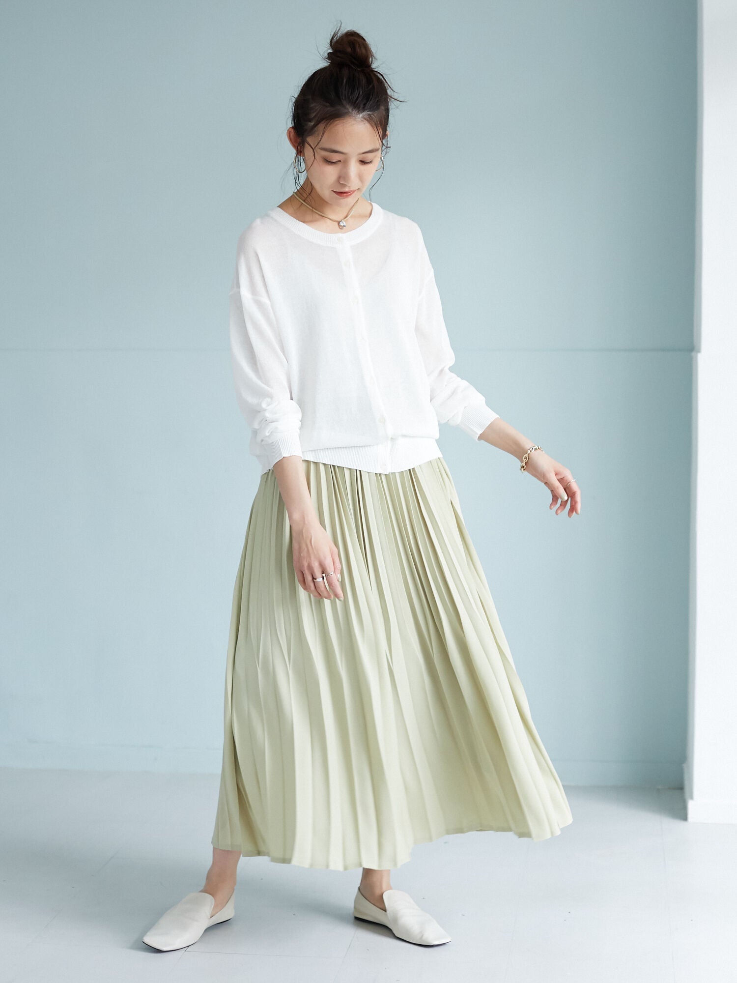 Elise Pleated Skirt