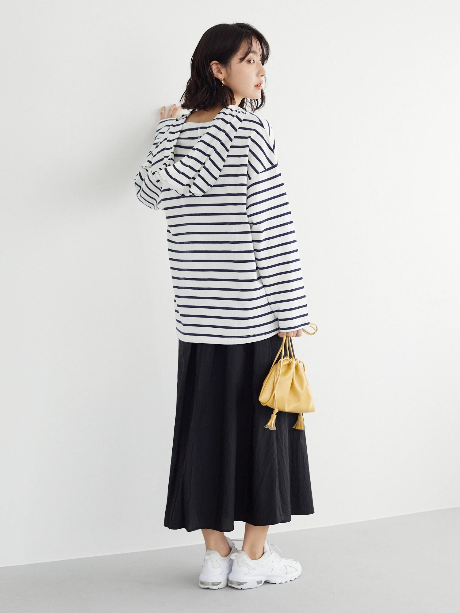 Kyoji Nylon Skirt