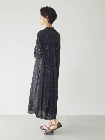 Vilna Back Pleated Dress