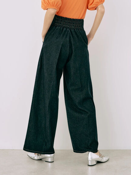 Wide Leg Jeans Wanita Kazanami Jeans