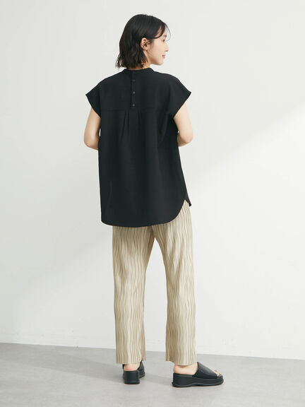 Moca Wavy Pleated Pants