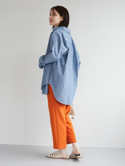 Zemira Chambray Overshirt