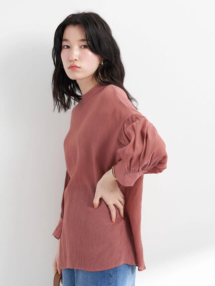 Yoryu High Neck Blouse