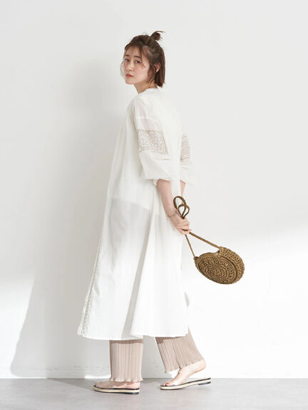 shirt dress Tsuga Cross Stich Dress