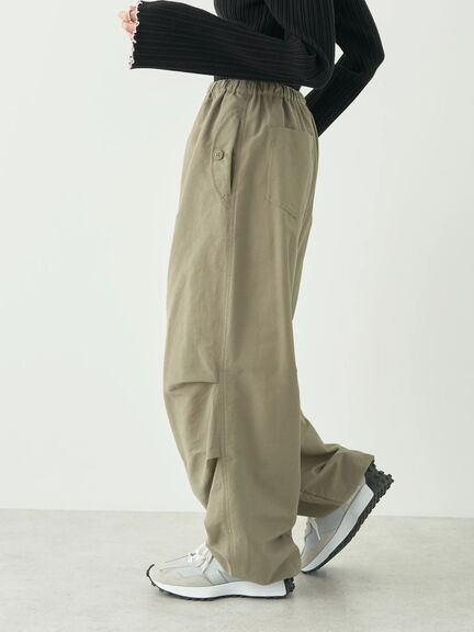 Yururi Balloon Silhouette Pants