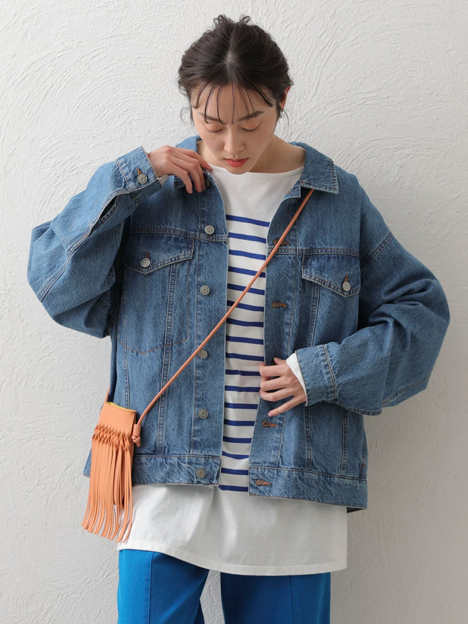 Kurumi Oversized Denim Jacket