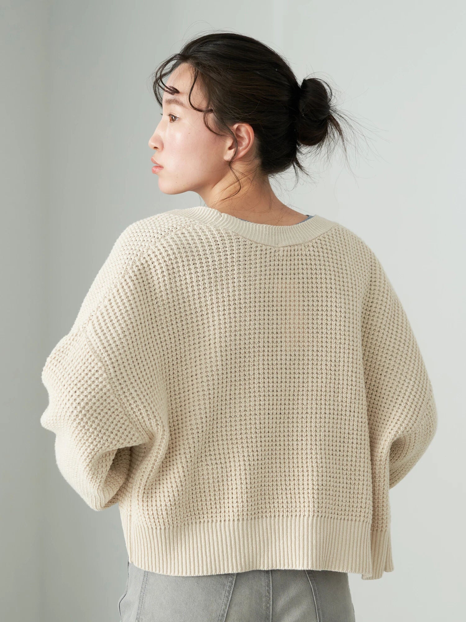 Arizu Short Loose Cardigan