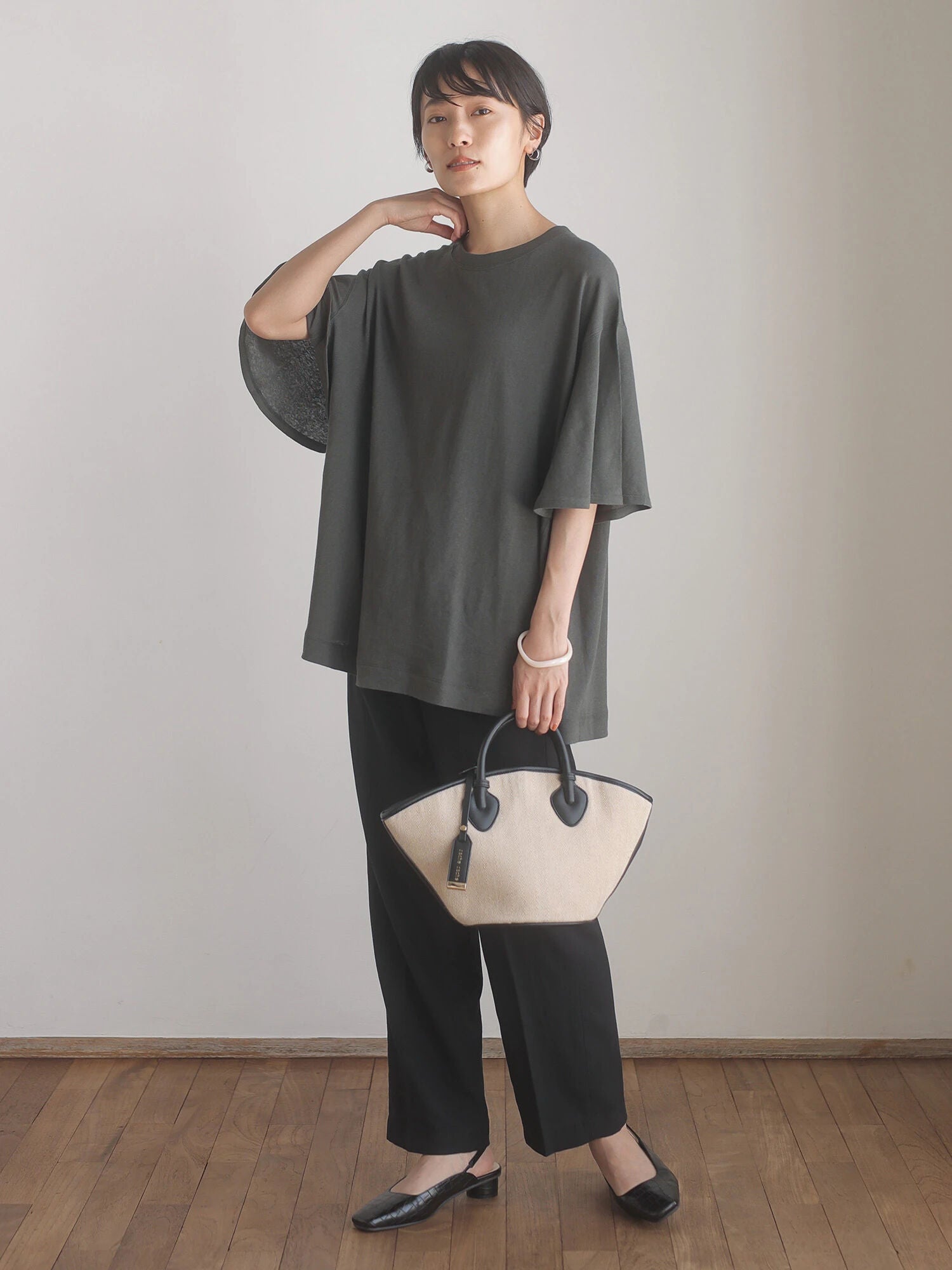 Vera Linen Oversized T-shirt