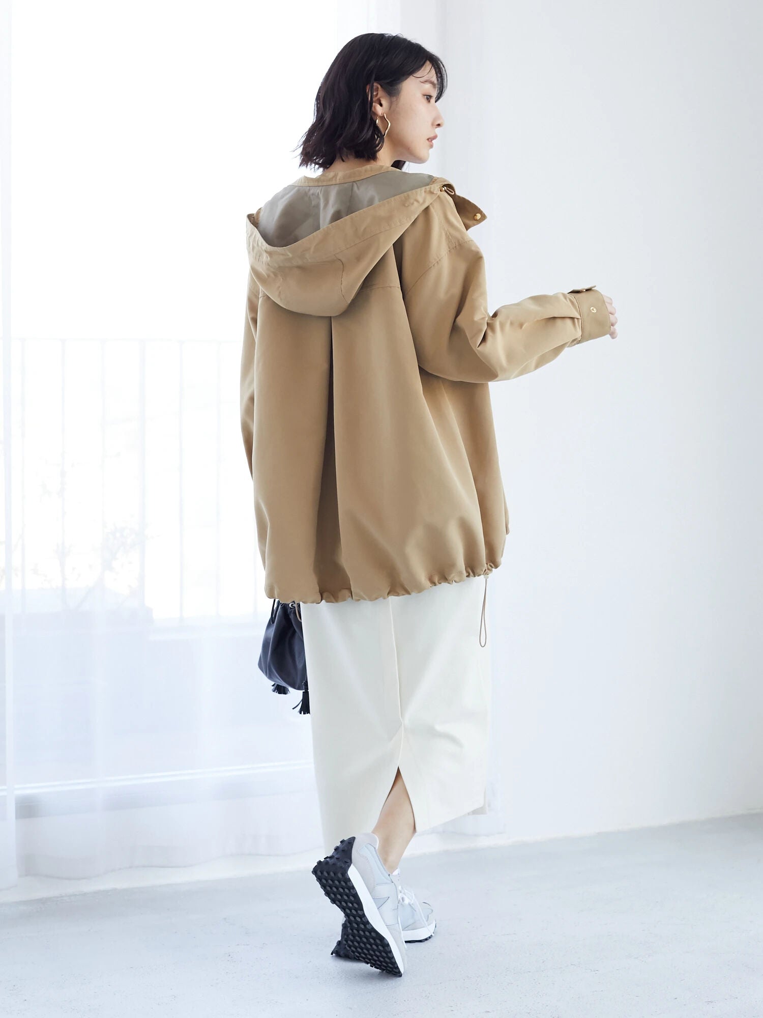 Mocca A-line Hoodie