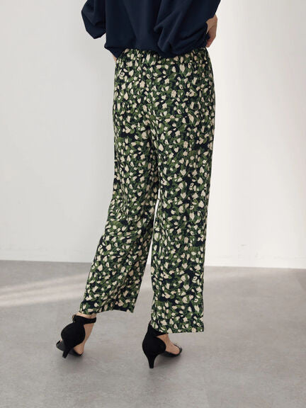 Tamiko Motif Pattern Print Pants