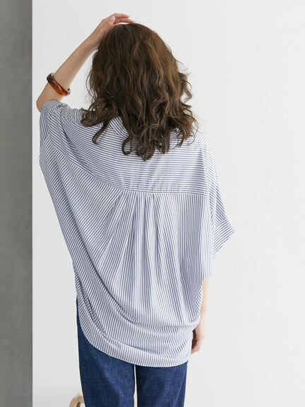 Blouse Berkerah Colmar Skipper Back Tusk Blouse