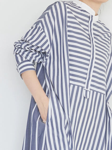 Keijun Easy-care Striped Dress