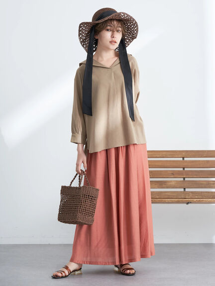 Jima Gathered Skirt