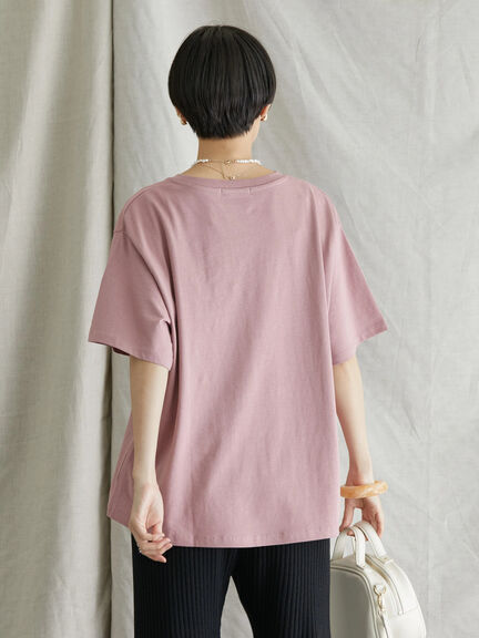 Alleta Flower Photo Print Cut Pullover