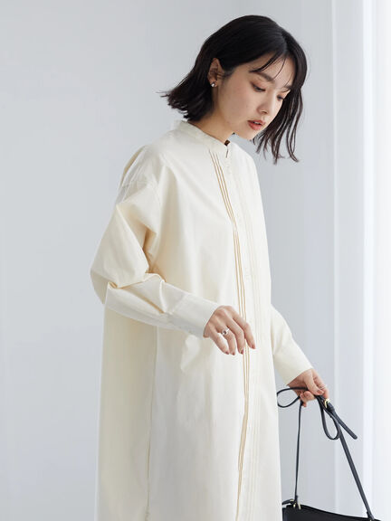 Jonka Pin Tuck Dress