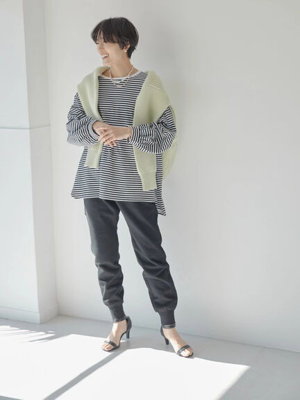 Nura Dolman Cut Pullover