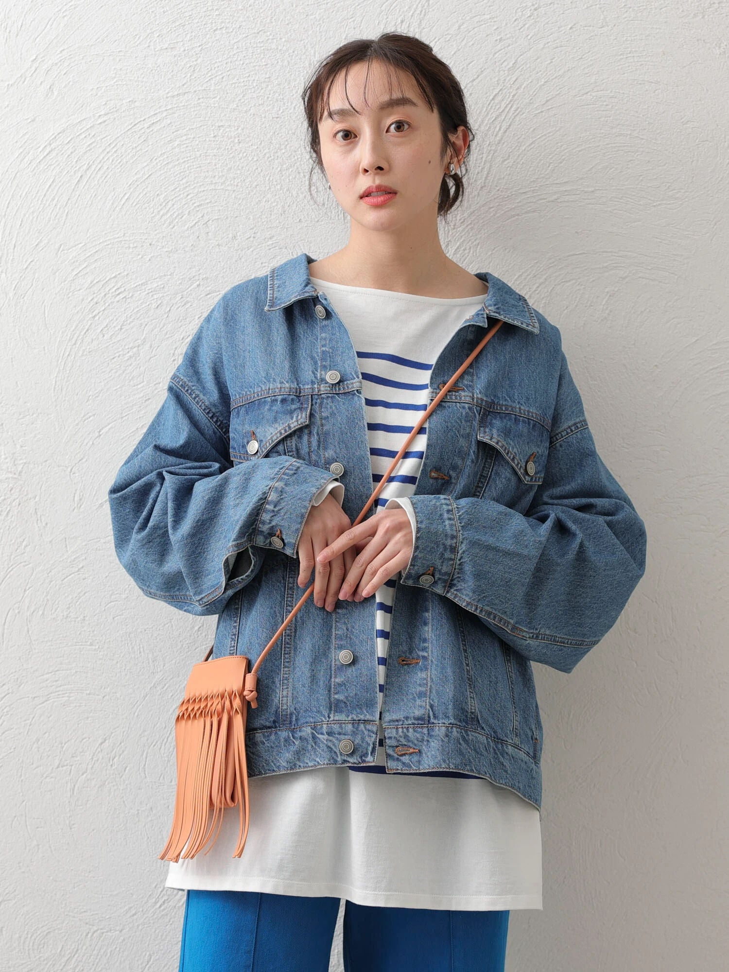 Kurumi Oversized Denim Jacket