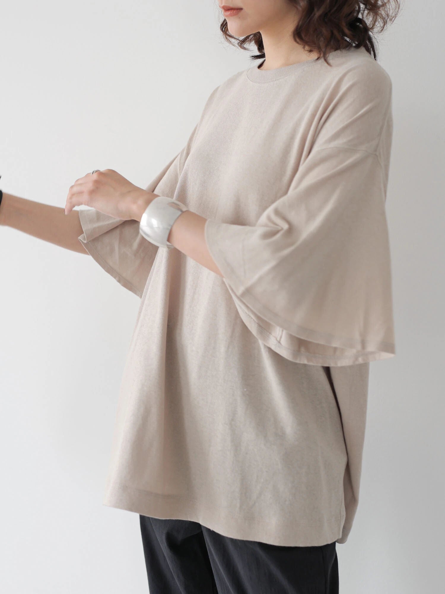 Vera Linen Oversized T-shirt