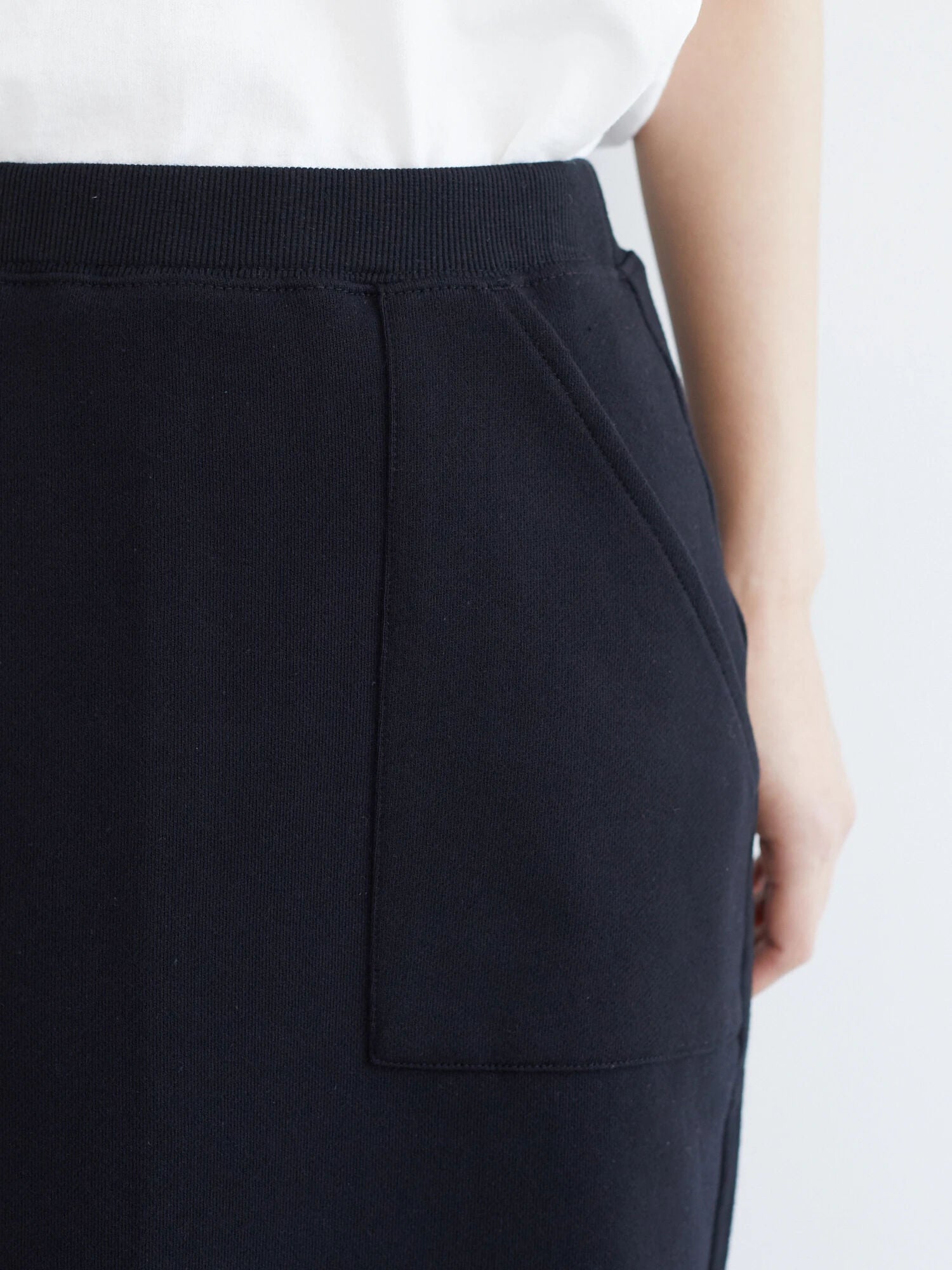 Agnia Fleece I-line Skirt