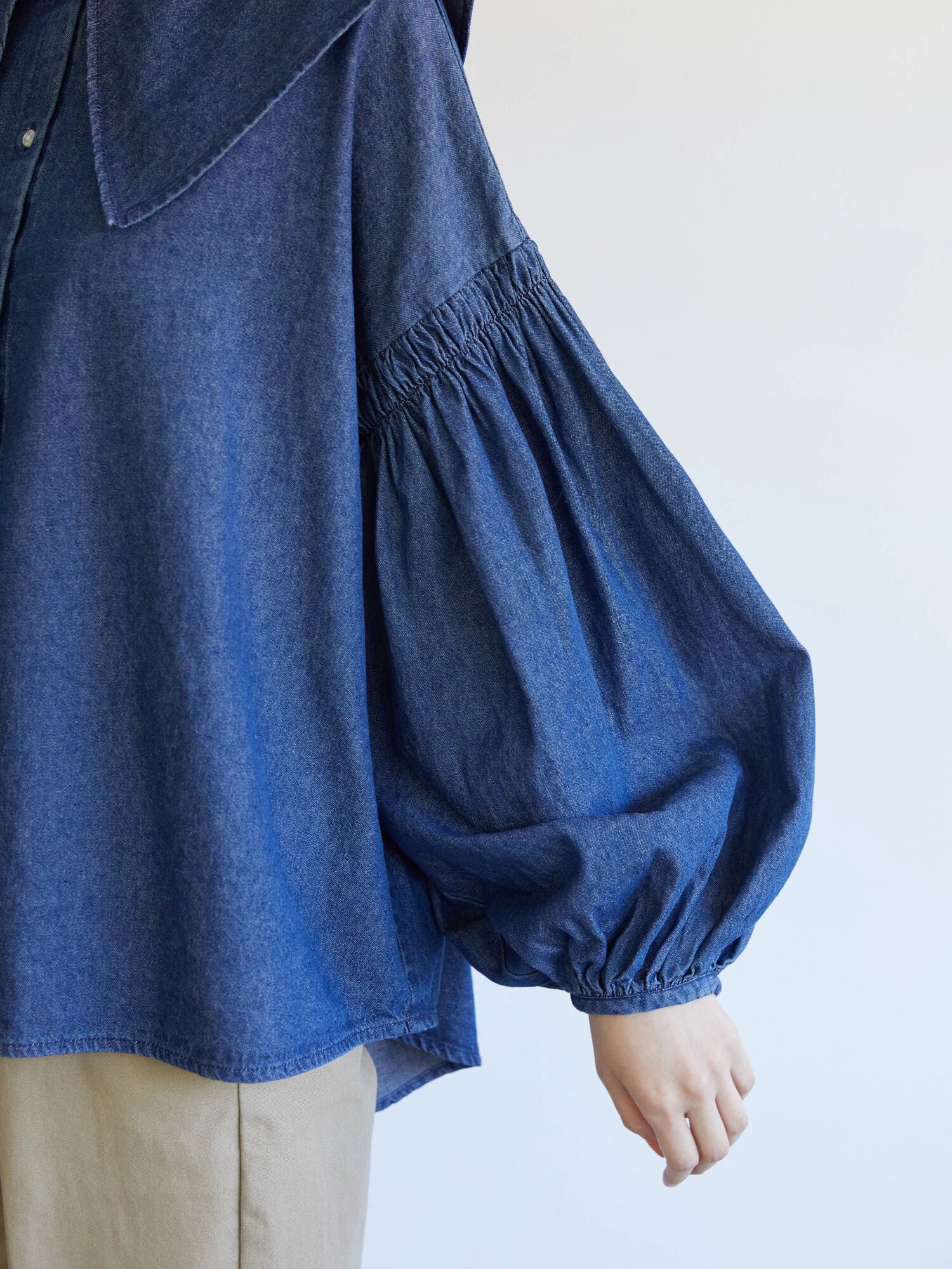 Zwetta Denim Blouse