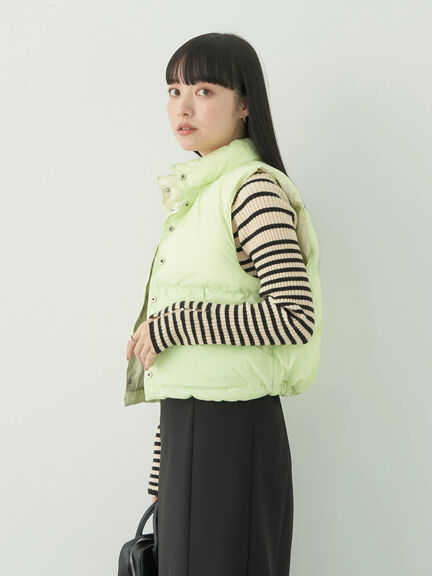 Nazawa Reversible Short Puff Vest