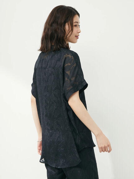 Delaco Sheer Jacquard Shirt