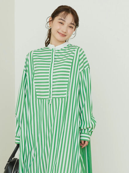 Keijun Easy-care Striped Dress