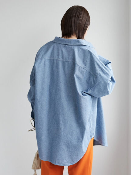 Zemira Chambray Overshirt