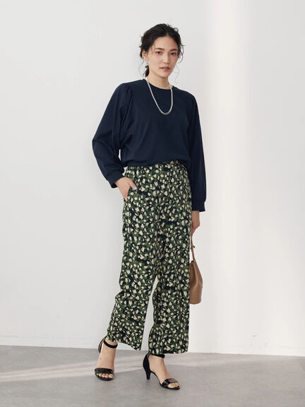 Tamiko Motif Pattern Print Pants