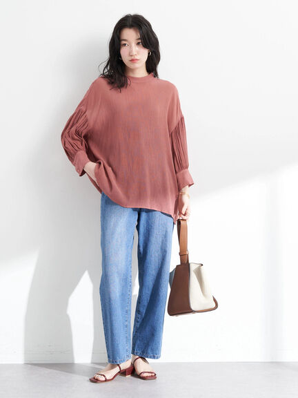 Yoryu High Neck Blouse