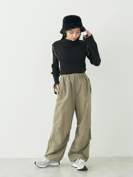 Yururi Balloon Silhouette Pants