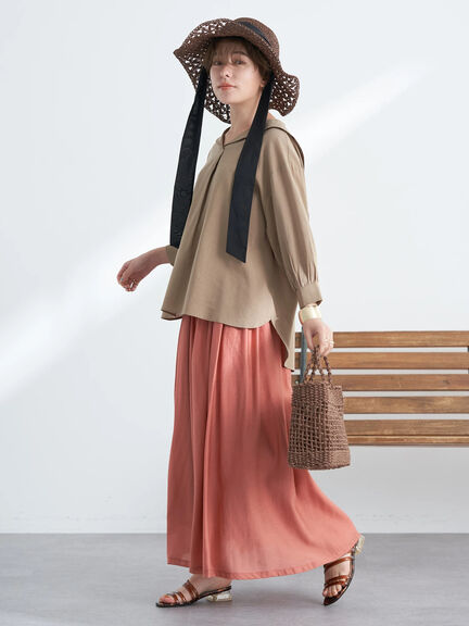 Jima Gathered Skirt