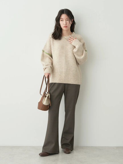 Hegen Color Knit Pullover