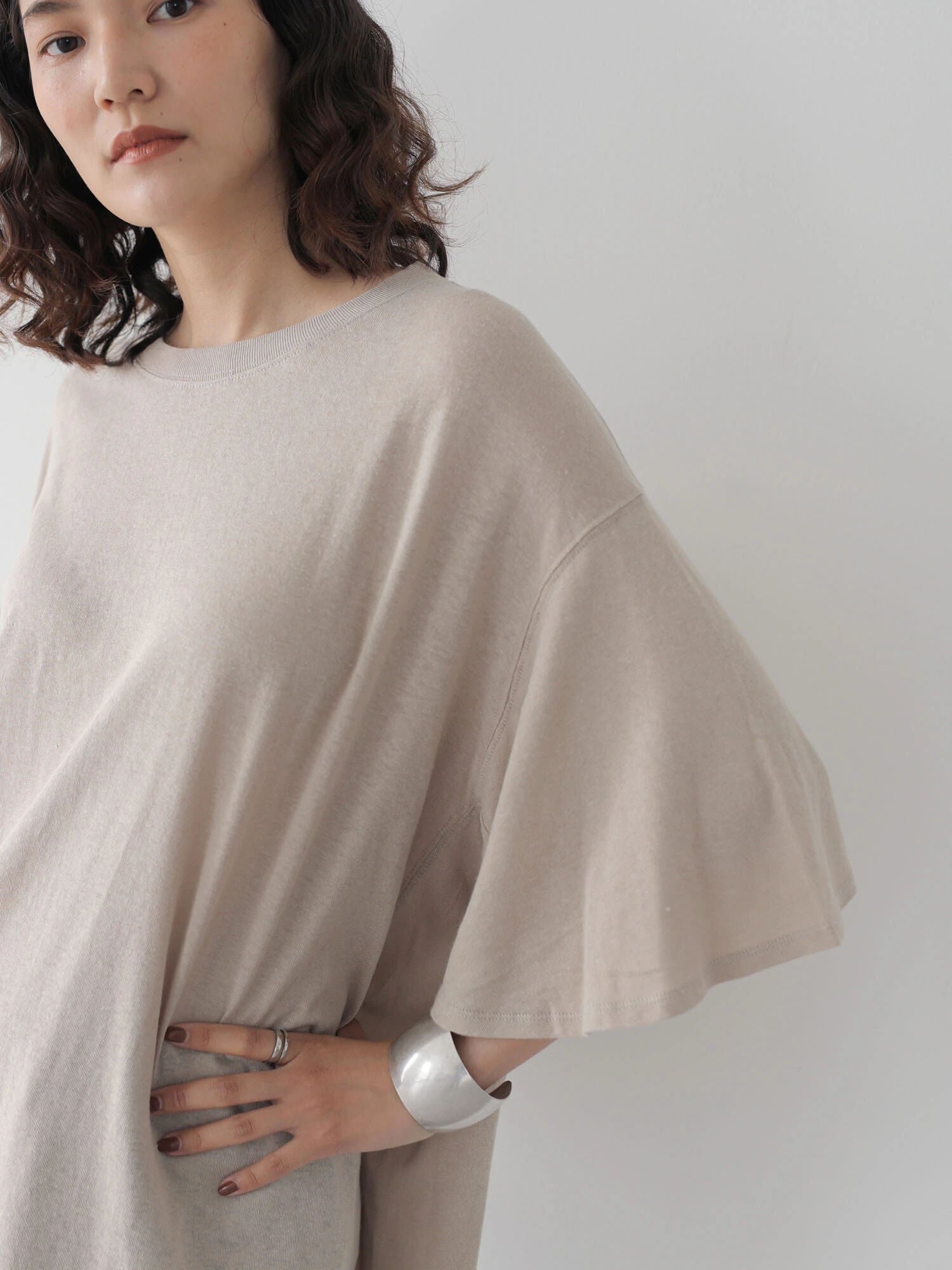 Vera Linen Oversized T-shirt