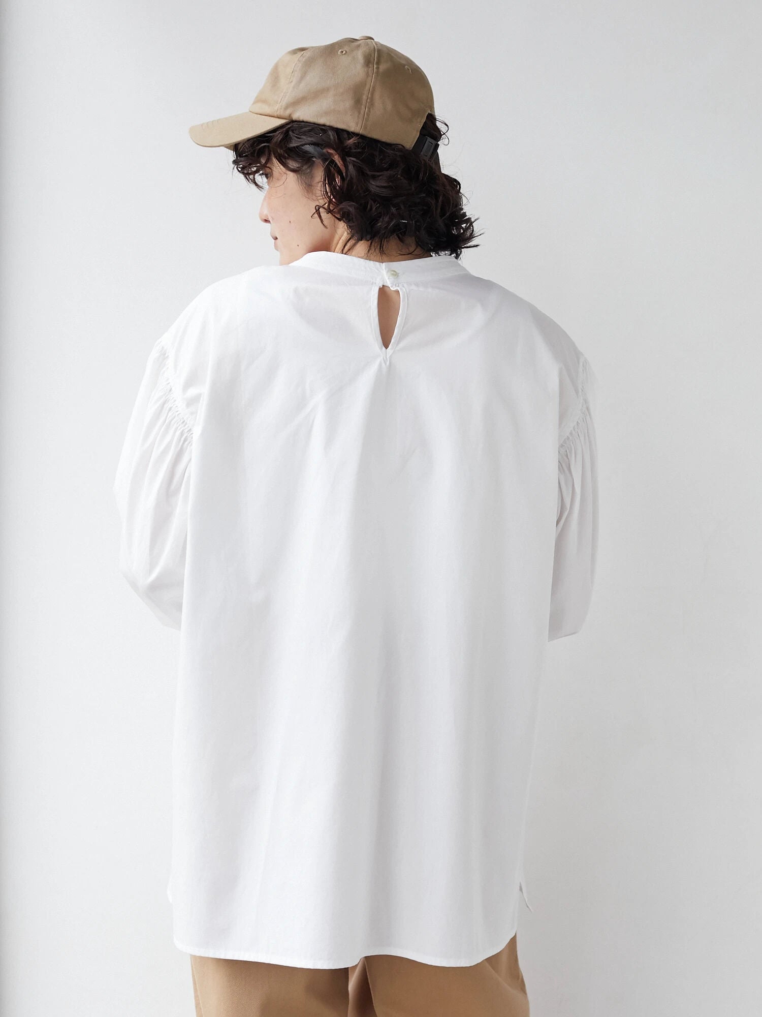 Tansy Sleeve Gathered Blouse