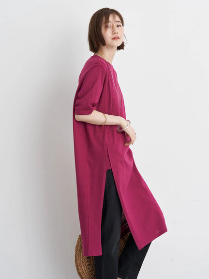 Slit Dress Nishio Slit Cut Dress