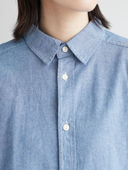 Zemira Chambray Overshirt