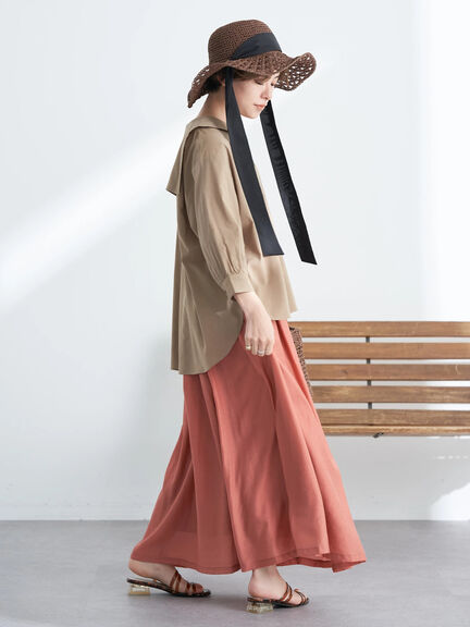 Jima Gathered Skirt