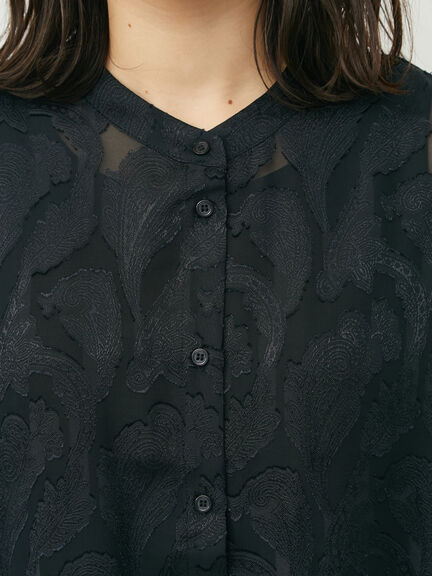 Delaco Sheer Jacquard Shirt