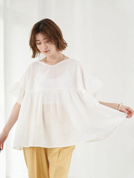 Takano 2way Short Sleeve Blouse