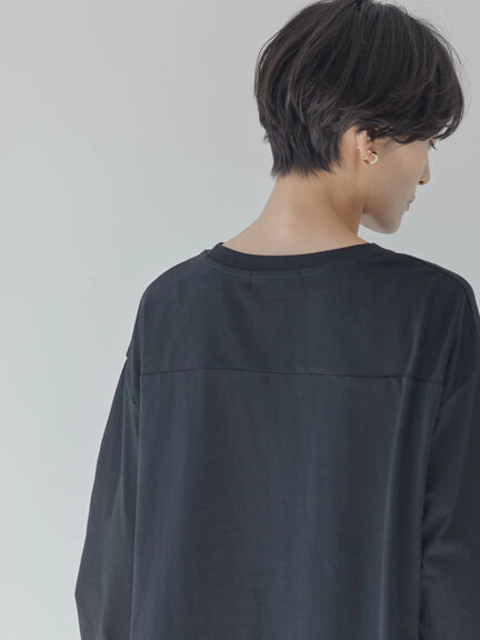 Adsila Back Flared Cut Pullover